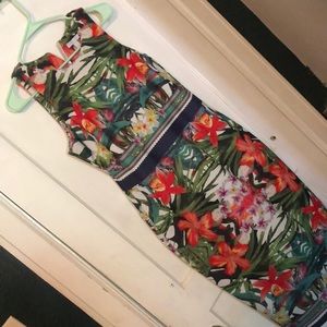Née York & Company Tropical Sheath Dress